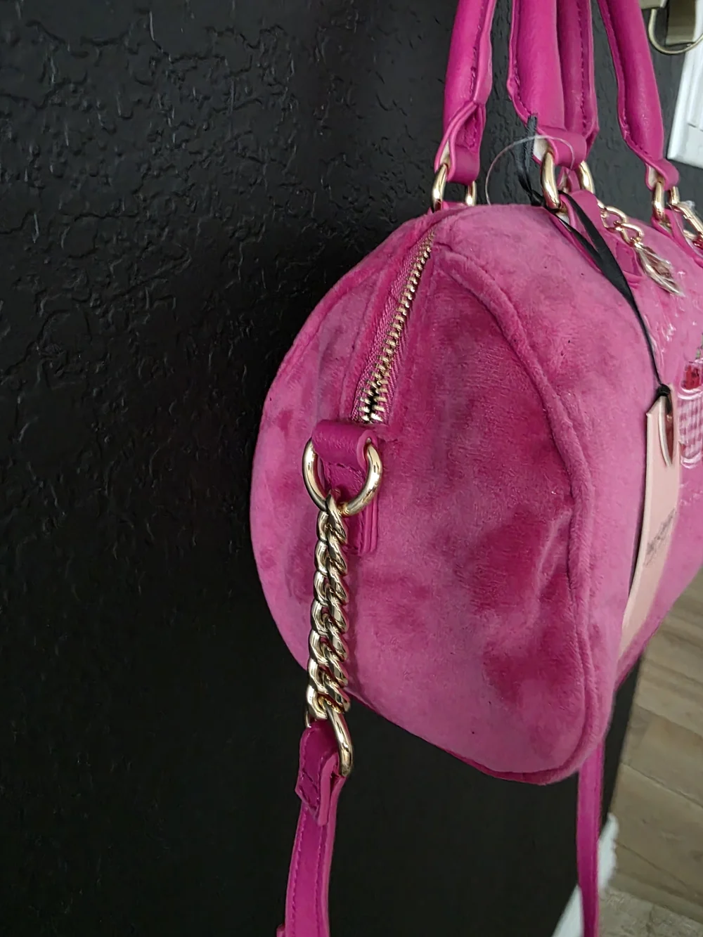 NWT Juicy Couture Sweet Tea Party Satchel - Picture 3 of 6